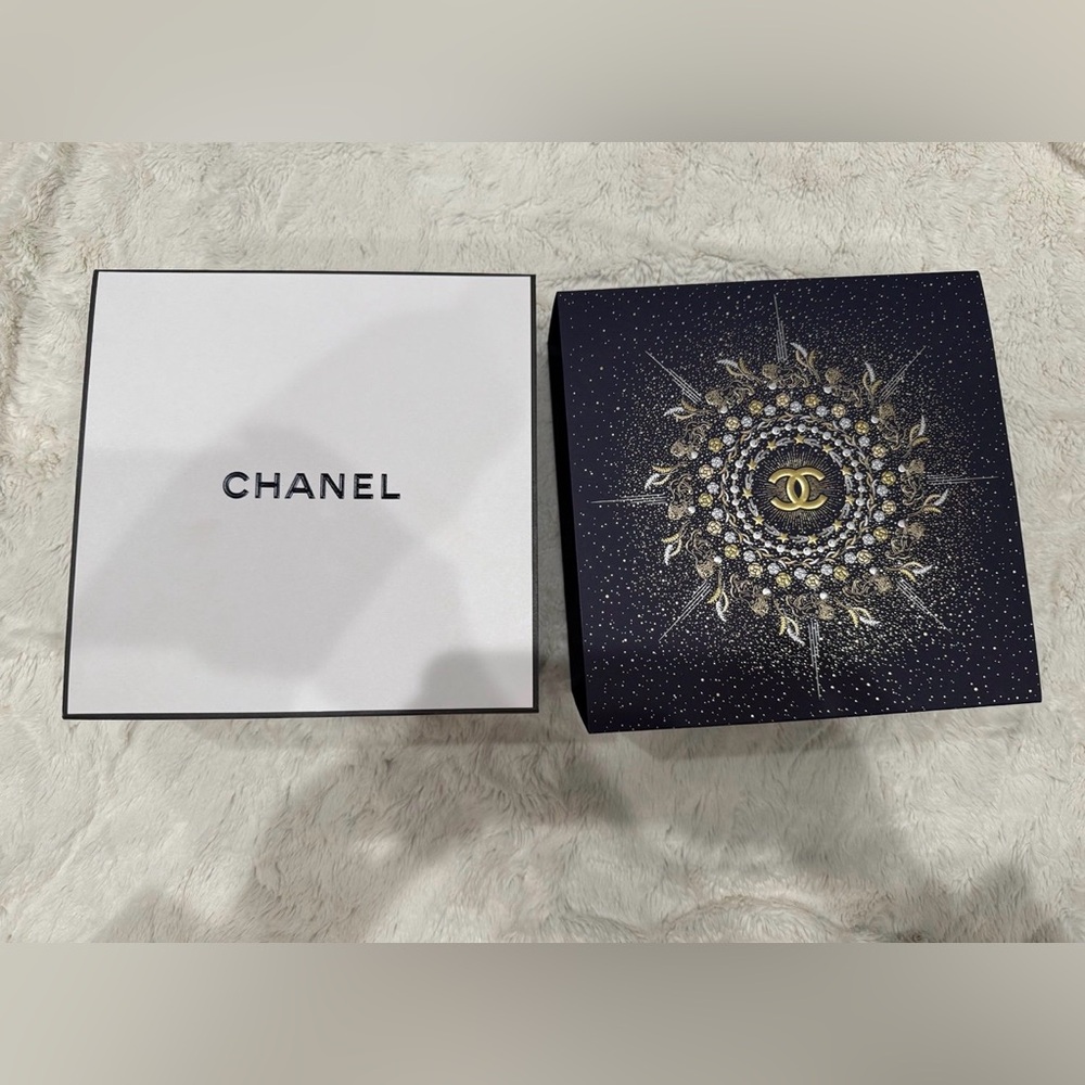 Chanel Gift Box with Holiday Sleeve